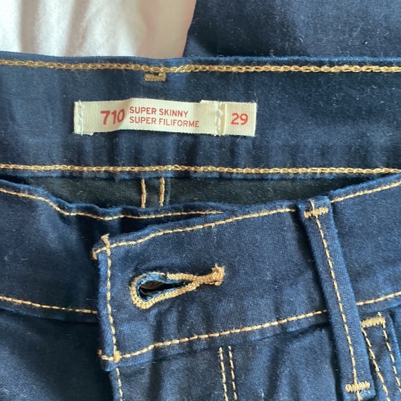 ⭐️2/20$ - LEVIS 710 Super Skinny Demin Jeans - Picture 5 of 5